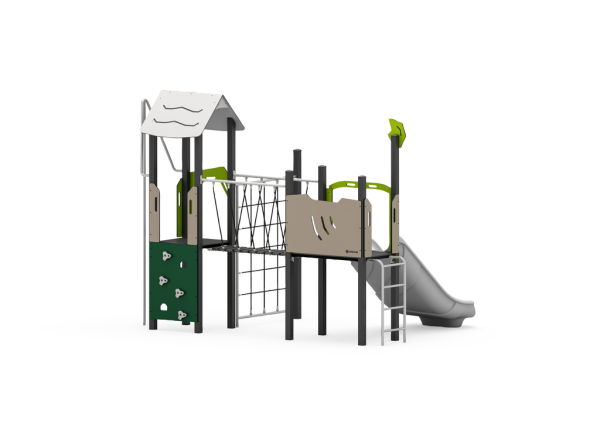 Spielkombination "tandem slide" - Stahl