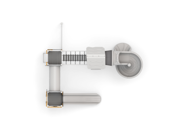 Spielkombination "curved slide"