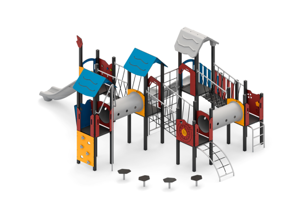 Spielkombination "action" - Stahl