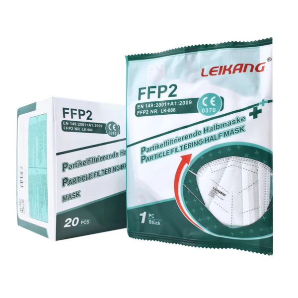 FFP2 Atemschutzmaske, weiß